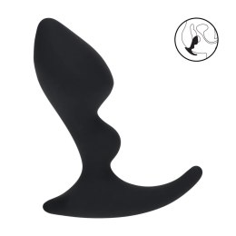 Masażer prostaty LEVELZ Double Ripple - Czarny