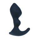 Masażer prostaty LEVELZ Double Ripple - Czarny