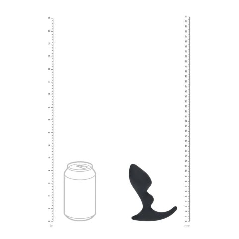 Masażer prostaty LEVELZ Double Ripple - Czarny