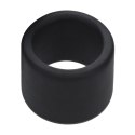 Elegancki Silikonowy Rozciągacz Jąder Levelz – Rozmiar L (34mm), Czarny