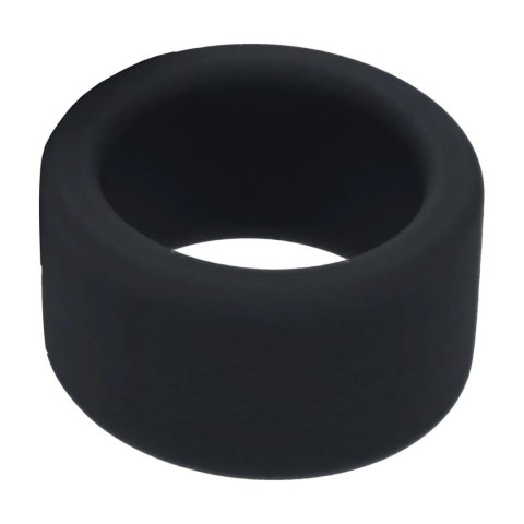 Elegancki Silikonowy Rozciągacz Jąder LEVELZ - M, 34mm - Czarny