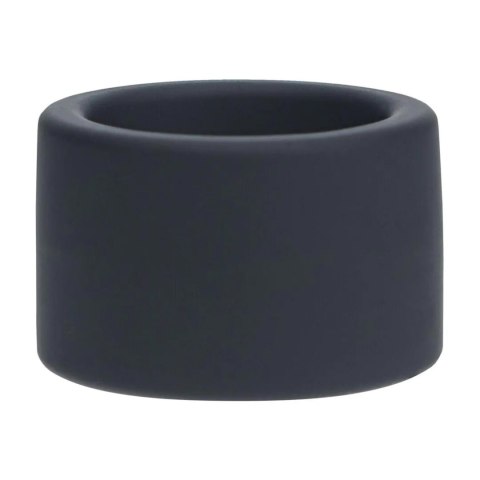 Elegancki Silikonowy Rozciągacz Jąder LEVELZ - M, 34mm - Czarny