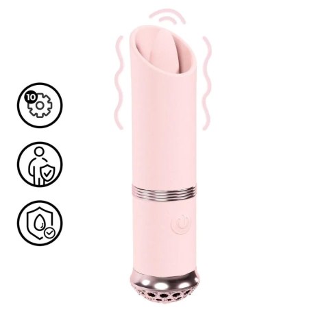 Luxe – Mini Wibrator Pomadka Elegancja w Różu