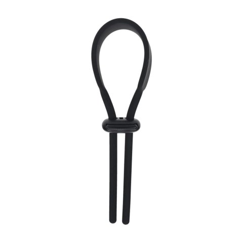 Regulowany Silikonowy Pierścień Erektcyjny Lasso 5mm – Czarny