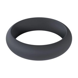 Silikonowy Pierścień Erekcyjny Wide O LEVELZ – Rozmiar S (30mm), Czarny