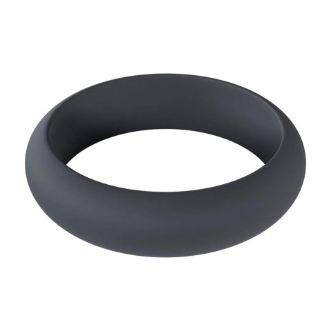 Silikonowy Pierścień Erekcyjny Wide O LEVELZ – Rozmiar S (30mm), Czarny