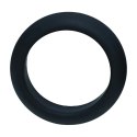 Silikonowy Pierścień Erekcyjny Wide O LEVELZ – Rozmiar S (30mm), Czarny