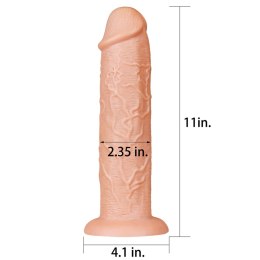 Realistyczne Dildo XXL LoveToy 28 cm