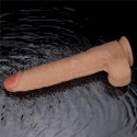 Wibrujący Realistyczny Dildo Power Basics 28 cm