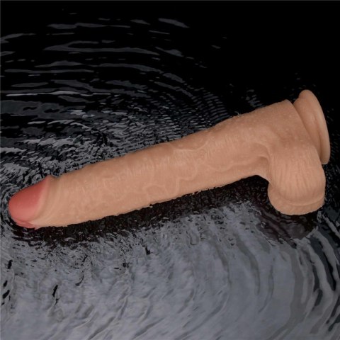 Wibrujący Realistyczny Dildo Power Basics 28 cm
