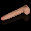 Wibrujący Realistyczny Dildo Power Basics 28 cm