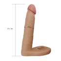 Aksamitnie Miękki Dildo Analny dla Podwójnej Przyjemności (15,8 cm)
