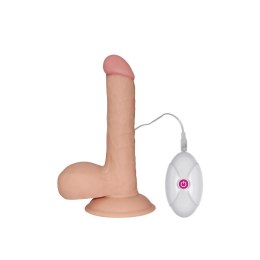 Wibrujące Dildo The Ultra Soft Dude, 7.5 cala