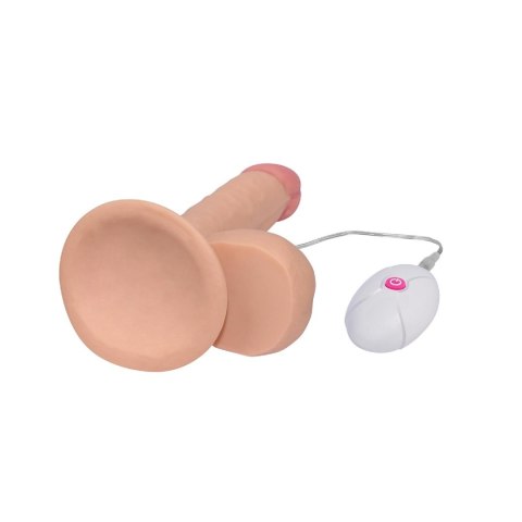 Wibrujące Dildo The Ultra Soft Dude, 7.5 cala