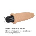 Wibrator z cyberskóry Real Feel Xtreme 19 cm