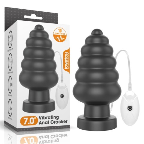 Potężny Wibracyjny Stymulator Analny King Size 7"