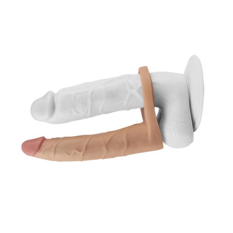 Ultra Miękkie Podwójne Dildo 7 Cali