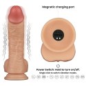 Wibrujące Realistyczne Dildo Power Basics o długości 21,6 cm