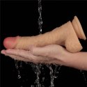 Wibrujące Realistyczne Dildo Power Basics o długości 21,6 cm