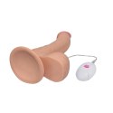 Luksusowe Wibrujące Dildo Ultra Soft Dude 8.8 cala