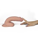 Aksamitnie Miękkie Wibrujące Dildo 'Dude' 8.8"