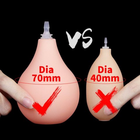 9'' Ekstremalne Dildo z Funkcją Wytrysku