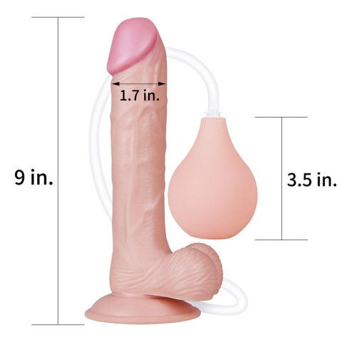 9'' Ekstremalne Dildo z Funkcją Wytrysku