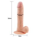 9-calowe ultra miękkie dildo The Dude