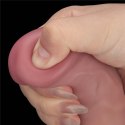 Wibrujący, Realistyczny Fallus o Podwójnej Gęstości 22,8 cm
