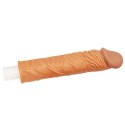 Add 2" Pleasure X Tender – Realistyczna nakładka na penisa, brązowa