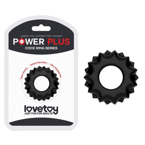 Power Plus: Czarny Pierścień Erekcyjny