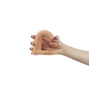 Ultra Miękkie Podwójnie Wibrujące Dildo Strap-On