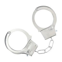 Klasyczne Metalowe Kajdanki - Srebrne
