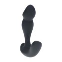 Wibrujący Stymulator Prostaty z Podwójnym Silnikiem i Pilotem Zdalnego Sterowania – Czarny