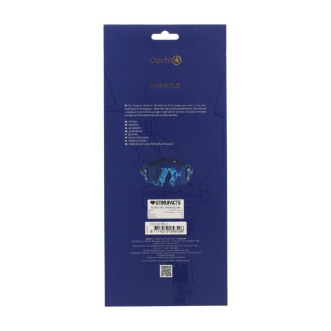 Opaska na oczy Florence Collection - Niebieska