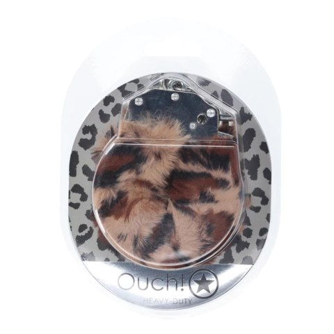 Puszyste Kajdanki Leopard – Zmysłowa Wytrzymałość