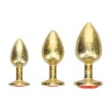 Złoty Zestaw Metalowych Plugów Analnych Milan Collection