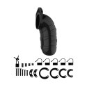 Klatka Czystości Man|Cage Model 05 – Czarna, 14 cm