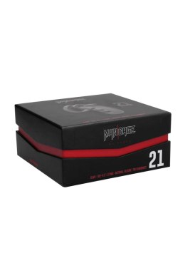 Elegancka Silikonowa Klatka Cnoty Model 21 – Czarna – 4,5 cala