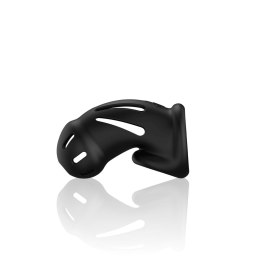 Klatka Cnoty ManCage Model 27 – Ultramiękki Silikon w Kolorze Czarnej Elegancji