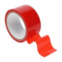 Zmysłowa taśma PVC nieprzywierająca – 20 m – Czerwona