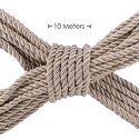 Zmysłowa Lina do Bondage – 10 m – Złota