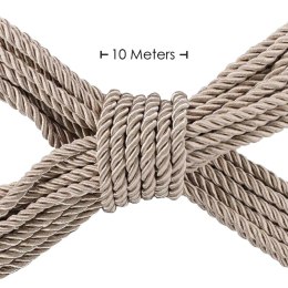 Zmysłowa Lina do Bondage – 10 m – Złota
