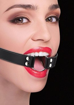 Czarny Pierścieniowy Knebel Ring Gag