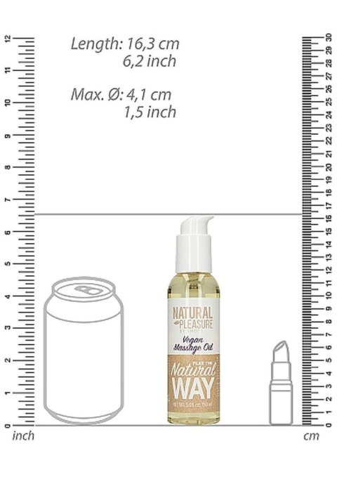 Wegański Olejek do Masażu dla Ciała i Zmysłów - 150 ml