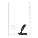 Wibrująco-Pulsacyjny Masażer Prostaty z Zewnętrzną Stymulacją – Czarny
