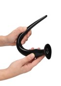 Kolczaste Dildo Analne Ass Spike - 33 cm - Czarne