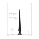 Gigantyczne Dildo Analne z Kolcami - 50 cm
