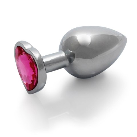 Klejnotowy plug analny w kształcie serca – Duży