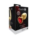 Luksusowy Plug Analny "Klejnotowe Serce" - Duży